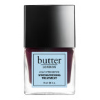 butter LONDON - Victoria Plum Jelly Nail Treatment - poloprůhledný posilující lak na nehty