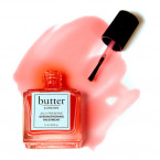 butter LONDON - Strawberry Rhubarb Jelly Nail Treatment - poloprůhledný posilující lak na nehty
