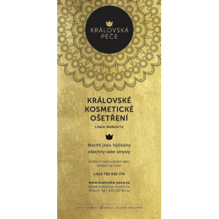 Dárkový poukaz - SALON - Kosmetika - KRÁLOVSKÉ KOSMETICKÉ OŠETŘENÍ LINDA MEREDITH