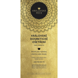 Dárkový poukaz - SALON - Kosmetika - KRÁLOVSKÉ KOSMETICKÉ OŠETŘENÍ LINDA MEREDITH