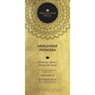 Dárkový poukaz - SALON - Pedikúra - KRÁLOVSKÁ PEDIKÚRA DEBORAH LIPPMANN