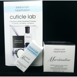 Deborah Lippmann - Vánoční sada pro dokonalou domácí manikúru - s lakem Hard Rock jako dárkem