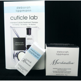 Deborah Lippmann - Vánoční sada pro dokonalou domácí manikúru - s lakem Hard Rock jako dárkem