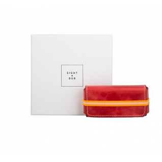 Eight & Bob - Originální kožené pouzdro na parfémy 30 ml - POMODORO