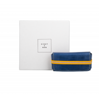 Eight & Bob - Originální kožené pouzdro na parfémy 30 ml - BLUE