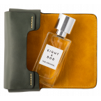 Eight & Bob - Originální kožené pouzdro na parfémy 30 ml - FOREST GREEN