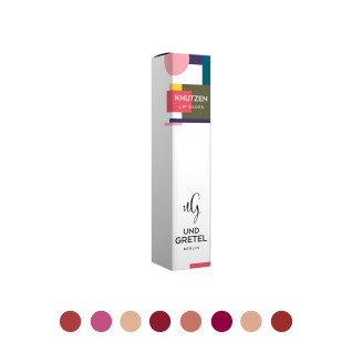 Und Gretel - KNUTZEN Lip Gloss - Matte Sunrise Red 04