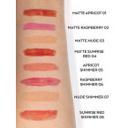 Und Gretel - KNUTZEN Lip Gloss - Matte Sunrise Red 04